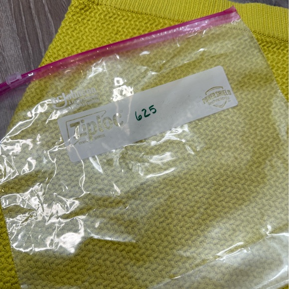 Free People FP Beach Knit Mini Skirt Sunny Yellow Casual Crochet Small - Picture 8 of 8